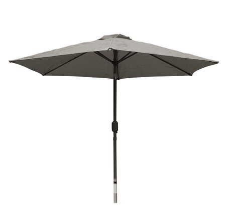 Soleil 2.2m Crank and Tilt Parasol  Grey