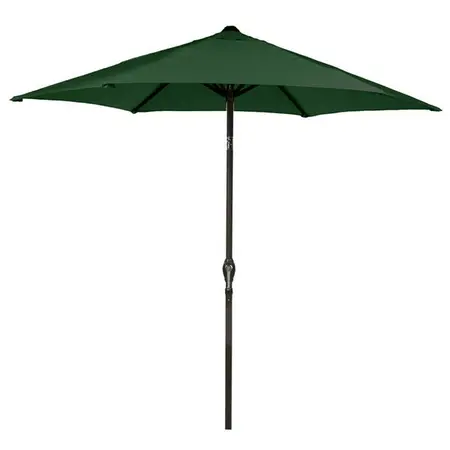 Soleil 2.7m Crank & Tilt Parasol - Forest Green