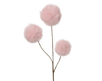 Spray Faux Fur soft pink W12-H70cm - image 1