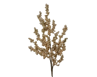 Spray Foam Light Gold  H.55cm