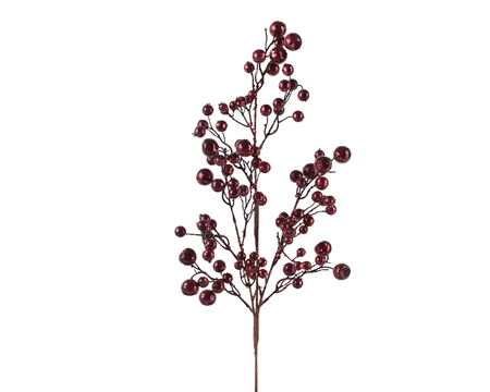 Spray Foam maroon H68cm