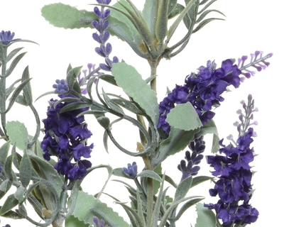 Spray Lavender On Stem Polyester 3Col H68.00cm asst. - image 4