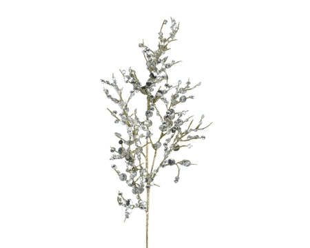 Spray Pe silver W26-H69cm