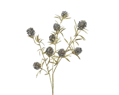 Spray Tinsel silver/gold L21-W7-H70cm