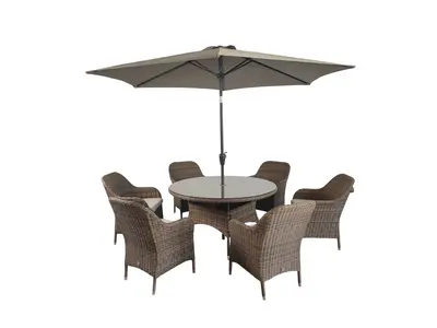 St. Sebastien 6 Seat Dining Set - image 2
