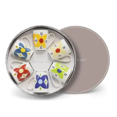 Star Flowers Mugs 6pk