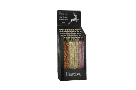 STC 200Cm X 15Cm 3 Asstd Downswept Trad Tinsel