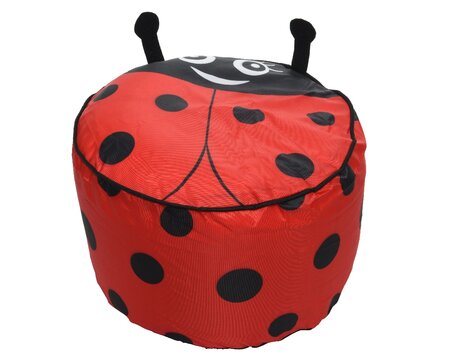 Stool Polyester Ladybug  Red