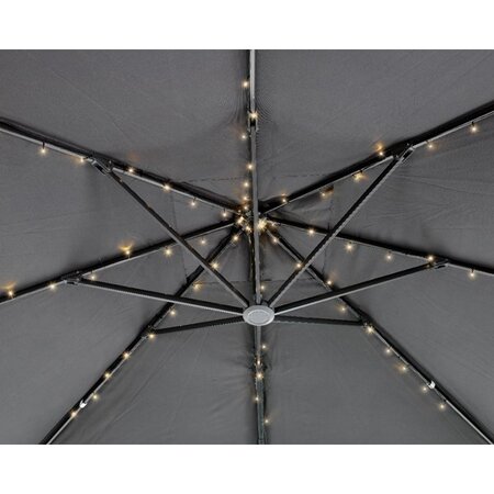 Stringlights Plastic Black 72L