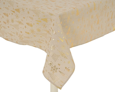 Tablecloth Beige L.140cm x W.180cm - image 2
