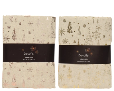 Tablecloth Beige L.140cm x W.180cm - image 1