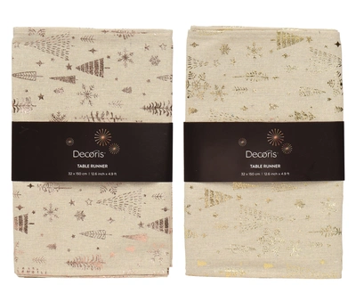 Tablerunner Beige L.32cm x W.150cm