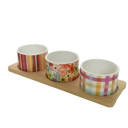 Tapas Set Porcelain H6.20cm Asst