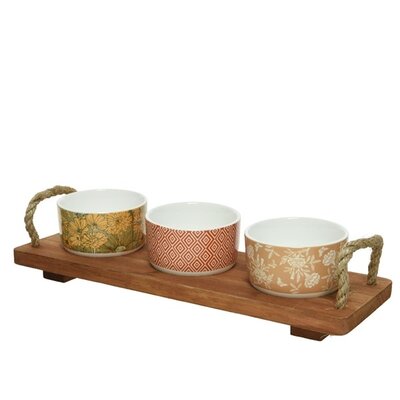 Tapas Set Porcelain Rectangular  Asst