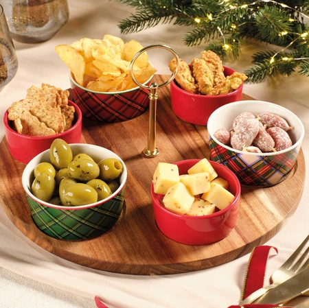 Tapas Set Stoneware Multi D.29cm - image 2
