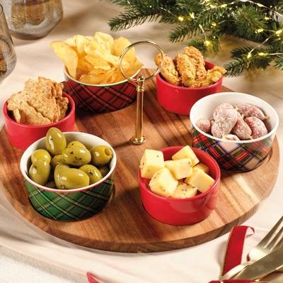 Tapas Set Stoneware Multi D.29cm - image 2