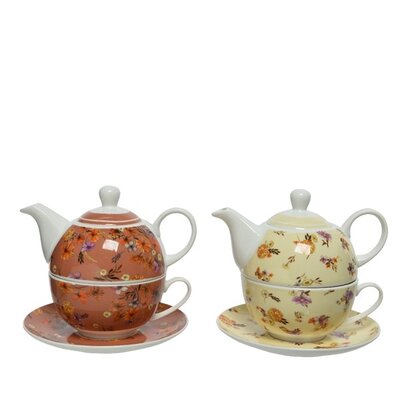 Tea For One Porcelain H11cm Asst