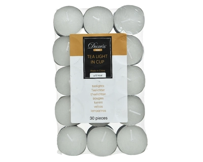 Tealight Wax White