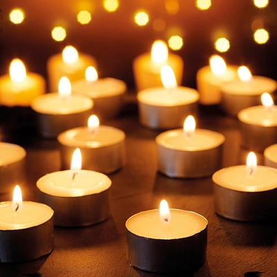 Tealight Wax White  30pk - image 2