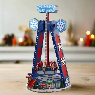 The Spinning Snowflake, With 4.5V Adaptor - image 2