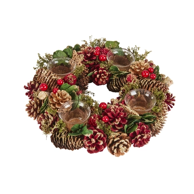 Three Kings Ring Quartet Candle Holder - 33cm - image 2