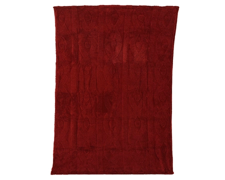 Throw Polyester burgundy L1.5m-W200cm - image 2
