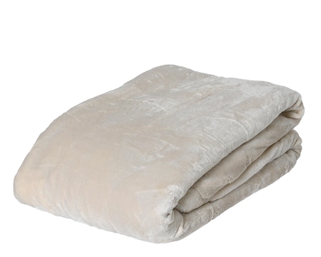 Throw Polyester cream L130-W170