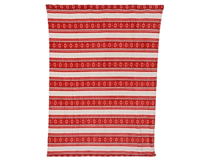 Throw Polyester red L1.3m - image 2