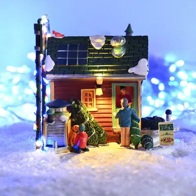Tiny House Tree Lot, B/O (4.5V) - image 1