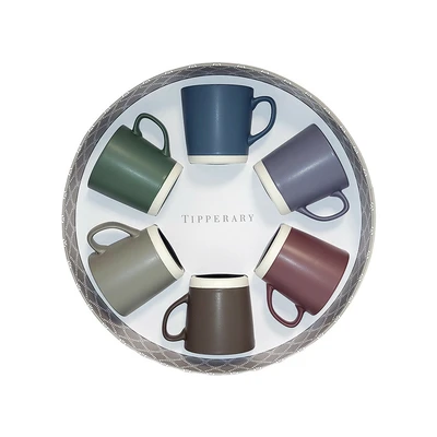 Tipperary Pottery S/6 Mugs - image 1