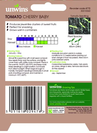 Tomato (Cherry) Cherry Baby - image 2