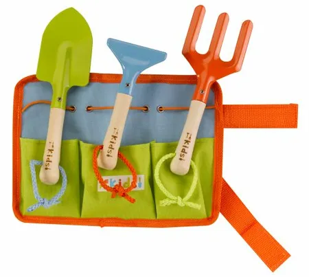 Tool Belt & 3 Wooden Handled Tools - Kids  FSC - image 2