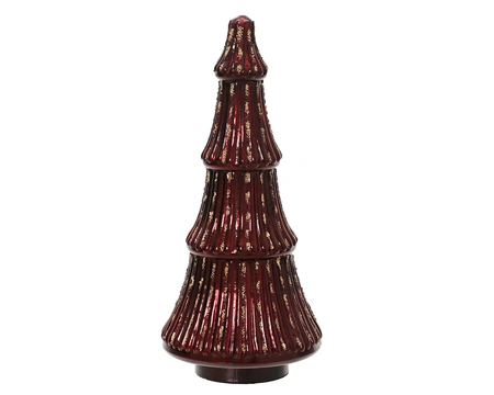 Tree Glass Oxblood H.38cm