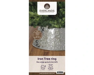 Tree Ring Iron Silver D.70cm x H.27cm - image 2