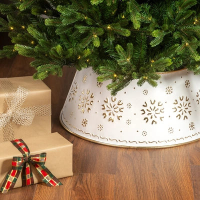 Tree Ring Iron White/Gold D.70cm x H.27cm - image 2