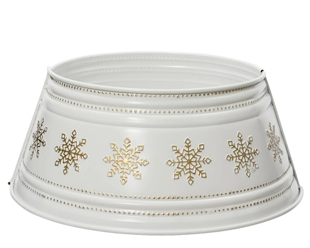Tree Ring Iron white/gold dia57-H25cm - image 1