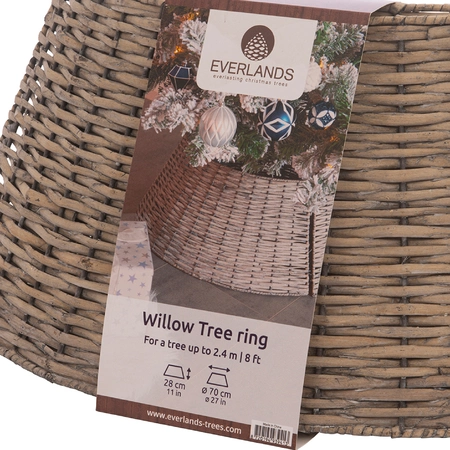 Tree Ring Willow Dia70-H28Cm Grey - image 4