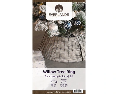 Tree Ring Willow Dia70-H28Cm Grey - image 5