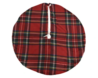 Tree Skirt Velvet Red D.100cm