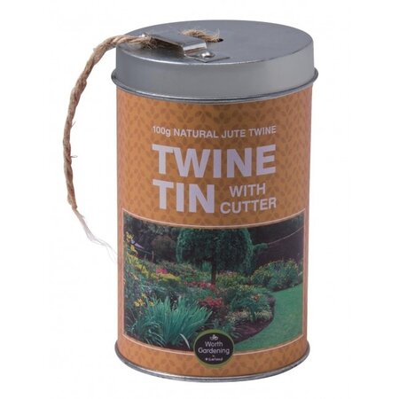 Twine Tin With Cutter