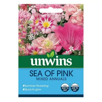 Unwins Sea of Pink Mixed Annuals