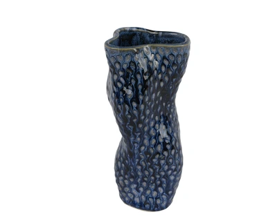 Vase Porcelain Blue/Colour(S) D.12.5Cm X H.26Cm