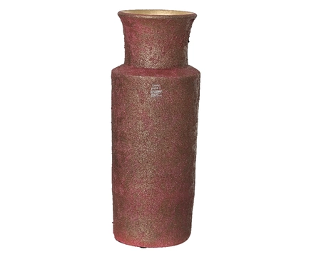 Vase Terracotta maroon dia15-H40cm