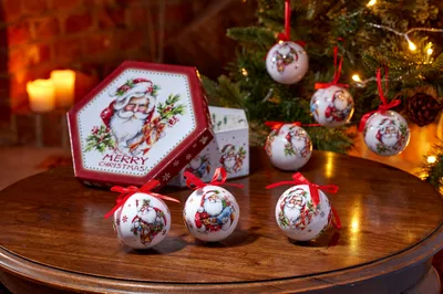 Vintage Baubles - Santa Claus, Box 7 - image 1