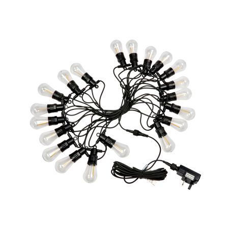 Vintage Festoon LV String Lights  Multi Coloured - Set of 20 - image 2