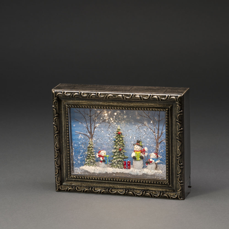 Water Lantern Frame Snowmen