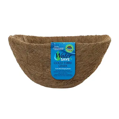 WaterSave Coco Fibre Liner to fit Hanging Basket - 30cm