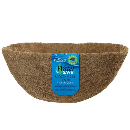 WaterSave Coco Fibre Liner to fit Hanging Basket - 35cm