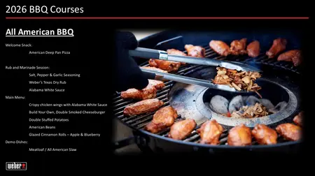 Weber Cooking Course May 2026 - image 2
