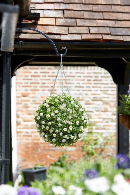White Rose Ball 30cm - image 1